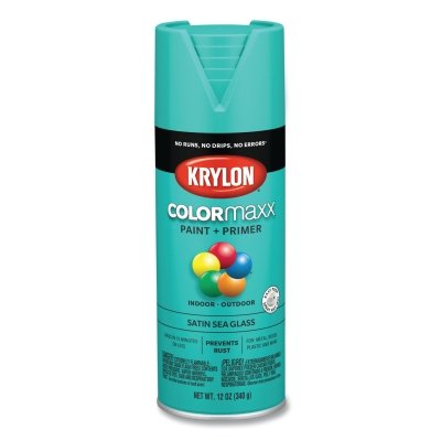 Colormaxx Paint + Primer Satin Sea Glass 12OZ MPN:K05576007