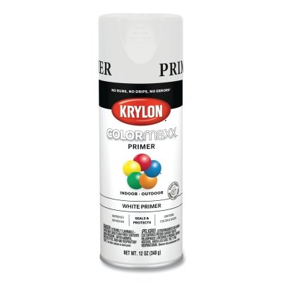 Colormaxx Paint + Primer White Primer 12OZ MPN:K05584007