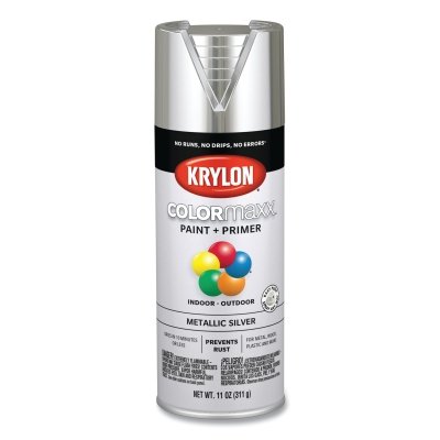 Colormaxx Metallic Paint Higloss Silver 11OZ MPN:K05590007