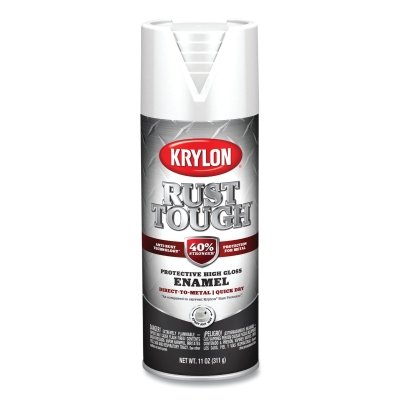 Rust Tough Enamel Gloss White 12 OZ. MPN:K09200008