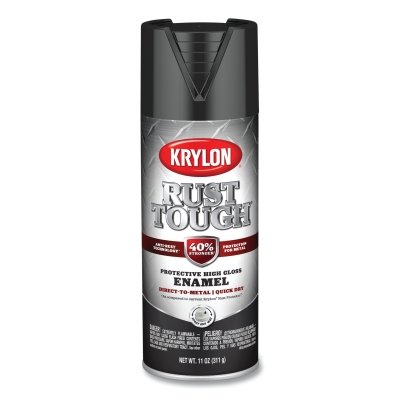 Rust Tough Enamel Gloss Black 12 OZ. MPN:K09202008