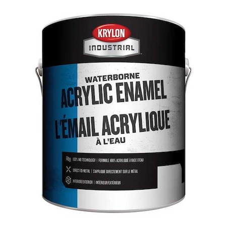 Paint, Acrylic Resin, White, Gloss Finish MPN:K000Z6841-16