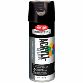 Krylon (5-Ball) Interior-Exterior Paint Gloss Black - K01601A07 K01601A07 - Pkg Qty 6