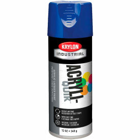 Krylon (5-Ball) Interior-Exterior Paint True Blue (Osha Safety Blue) - K01910A07 K01910A07 - Pkg Qty 6