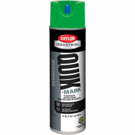 Krylon Industrial Quik-Mark Sb Inverted Marking Paint Fluor. Neon Green - A03614007 A03614007 - Pkg Qty 12
