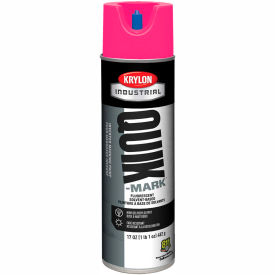 Krylon Industrial Quik-Mark Sb Inverted Marking Paint Fluorescent Hot Pink - A03622007 A03622007 - Pkg Qty 12