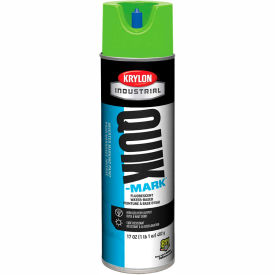 Krylon Industrial Quik-Mark Wb Inverted Marking Paint Fluor. Safety Green - A03630004 A03630004 - Pkg Qty 12