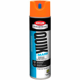 Krylon Industrial Quik-Mark Wb Inverted Marking Paint Fluorescent Orange - A03700004 A03700004 - Pkg Qty 12