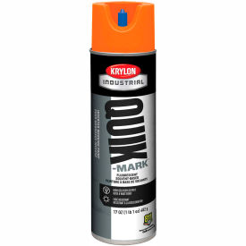 Krylon Industrial Quik-Mark Sb Inverted Marking Paint Fluorescent Orange - A03702007 A03702007 - Pkg Qty 12