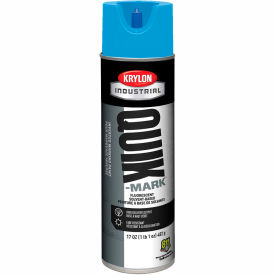 Krylon Industrial Quik-Mark Sb Inverted Marking Paint Fluorescent Blue - A03722007 A03722007 - Pkg Qty 12