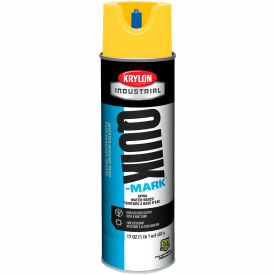 Krylon Industrial Quik-Mark Wb Inverted Marking Paint Apwa Utility Yellow - A03801004 A03801004 - Pkg Qty 12