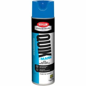 Krylon Industrial Quik-Mark Wb Inverted Marking Paint Apwa Blue - A03903004 A03903004 - Pkg Qty 12
