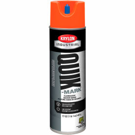 Krylon Industrial Quik-Mark Sb Inverted Marking Paint Fluor. Red/Orange - AT3701007 AT3701007 - Pkg Qty 12