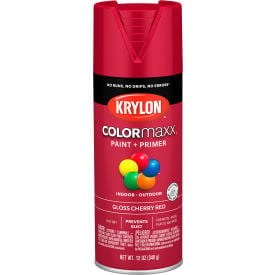 Colormaxx Paint + Primer Gloss Cherry Red 12OZ MPN:K05511007