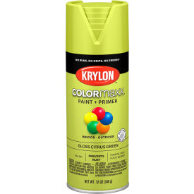 Colormaxx PAINT+PRIMER Gloss Citrus Green 12OZ MPN:K05512007