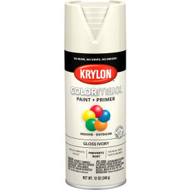 Colormaxx Paint + Primer Gloss Ivory 12 OZ. MPN:K05524007