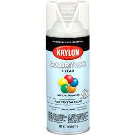 Colormaxx Acrylic Flat Crystal Clear 11OZ MPN:K05547007