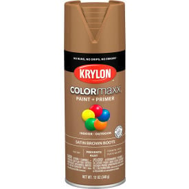 Colormaxx Paint + Primer Satin Brown Boots 12OZ MPN:K05559007
