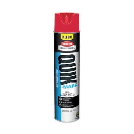 Quik-Mark Tallboy Wb Mrkng Pt Brilliant RED22OZ MPN:T03911004