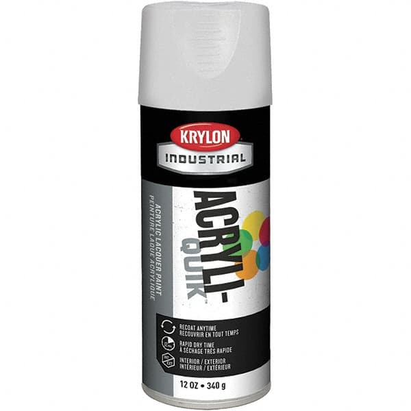 Lacquer Spray Paint: White, Gloss, 16 oz MPN:K01501A07