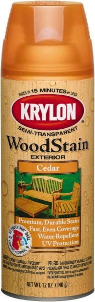 0.5 Qt Aerosol Can Cedar Wood Stain MPN:K03601000