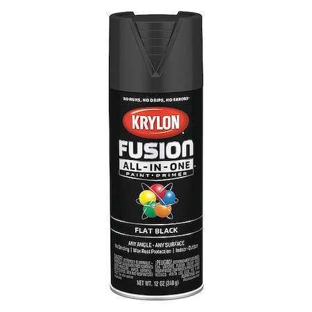 Fusion All-In-One Flat Black 12 OZ. MPN:K02728007