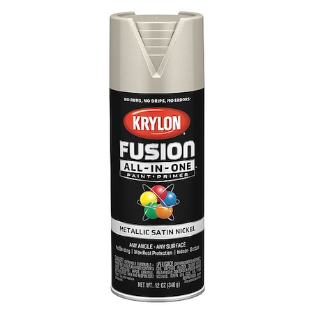 Fusion All-In-One Metallic Satin Nickel 12 OZ. MPN:K02772007