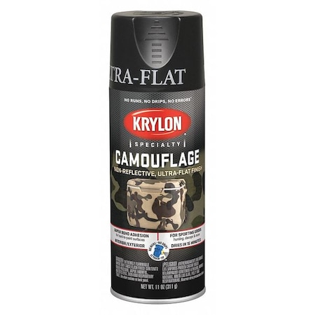 Camouflage Paint Ultraflat Black 11 OZ. MPN:K04290777