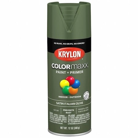 Colormaxx PAINT+PRIMER Satin Italian Olive 12OZ MPN:K05566007