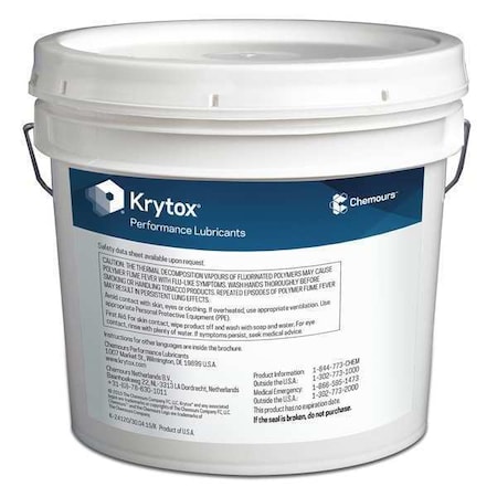 Multipurpose Grease, 7 kg, Pail, Synthetic Base, 400 Degrees F Max Op Temp, White MPN:GPL-205