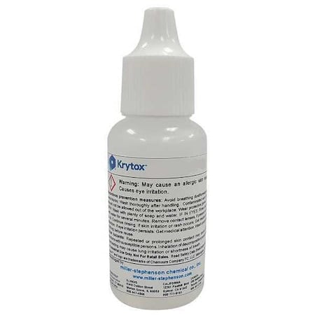 Lubricant, 0.5 oz, Bottle, PFPE Base, 450 Degrees F Max Op Temp, Colorless MPN:LAB143AB