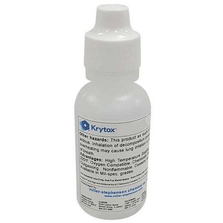 High-Performance Lubricant, 2 oz, Dropper Bottle, PFPE Base, 500 Degrees F Max Op Temp, Colorless MPN:LCBGPL106
