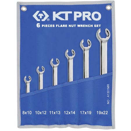 Flare Nut Wrench Set, Metric, 6 Piece MPN:A1301MR