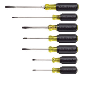 Klein Tools® 7 Piece Cushion-Grip Screwdriver Set 85076 85076