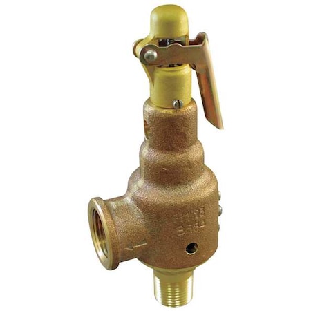 Safety Relief Valve, 1 x 1-1/4 In, 200 psi MPN:6010FEE01AAM0200