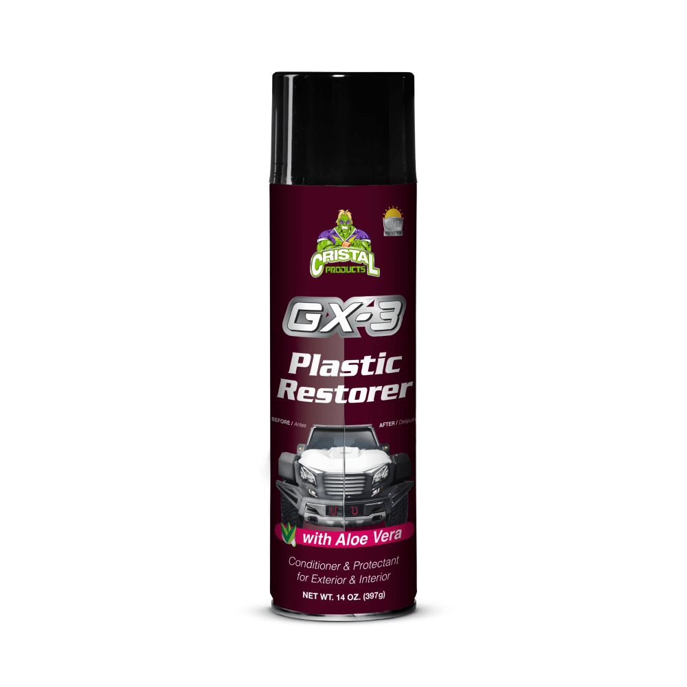 Cristal Products GX-3 Plastic Restorer, 14 Oz MPN:CRI-113-C