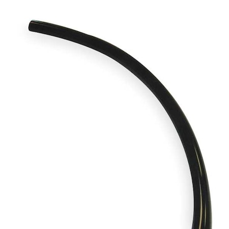 Tubing, Black, Shore A 73, 3/4