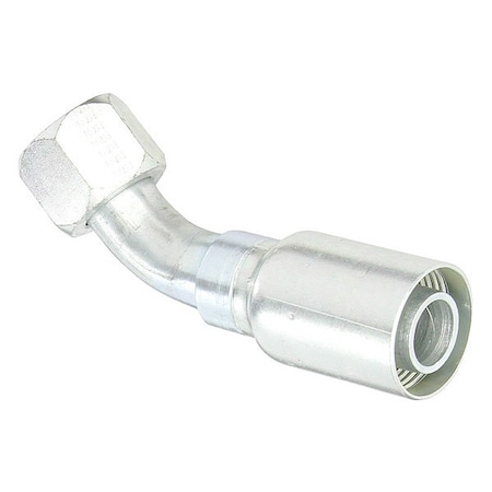 Crimp Fitting, 45 Degrees Elbow, 1