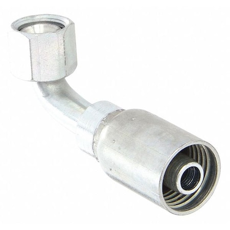 Crimp Fitting, 90 Degrees Elbow, 1/2