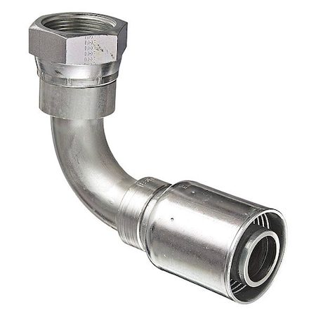 Crimp Fitting, 90 Degrees Elbow, 1-1/4