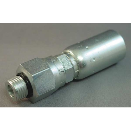 Crimp Fitting, Straight, 1/2