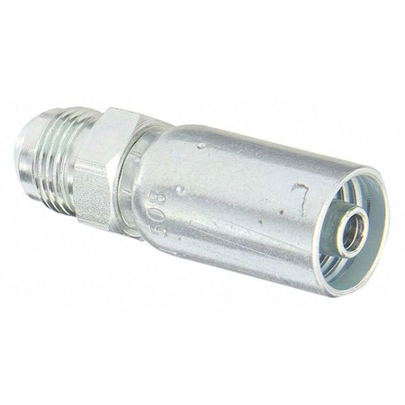 Crimp Fitting, Straight, 3/8