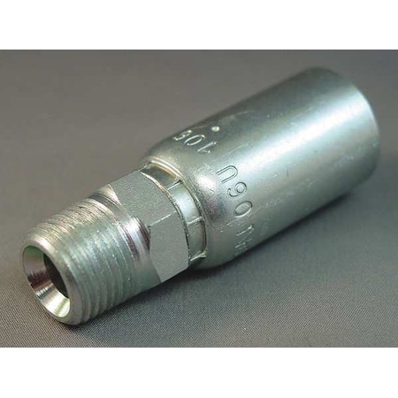 Crimp Fitting, Straight, 1/2