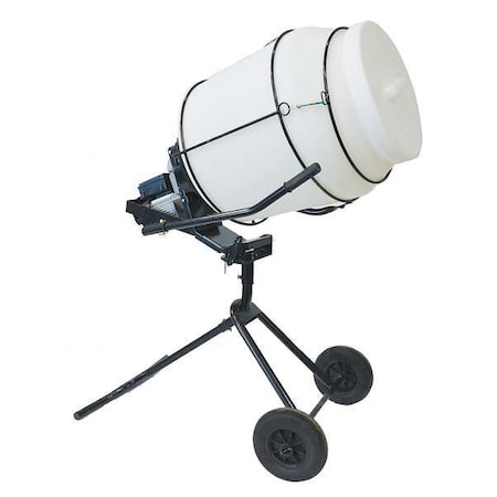 White Food Grade Mixer, 120V, 3/4HP MPN:450DD