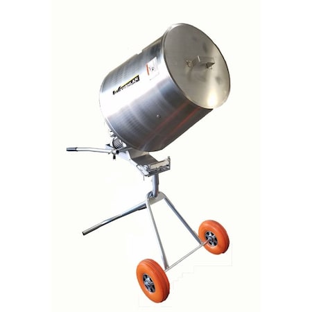 Stainless Steel Multi-Purpose Grade Mixer, 115 V, 3/4 HP, 5.5 cu ft. Stainless Steel Drum, FDA Compliant MPN:550SS