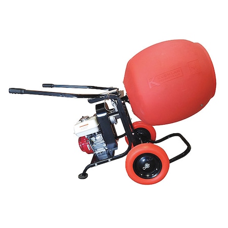 Wheelbarrow Mixer, 6 cu. ft., 5-1/2 HP MPN:600Gas-H