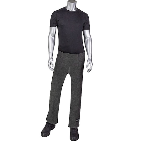 Cut Resistant Chaps, ATA Fiber, Adjustable Strap with Buckle Waist, Gray, Size Universal MPN:CHAPS-2.5-MR-36