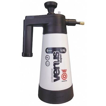 Compressed Air Spray Bottle, 1.5 L, White MPN:084110