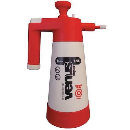 Compressed Air Spray Bottle, 1.5 L, White MPN:084115