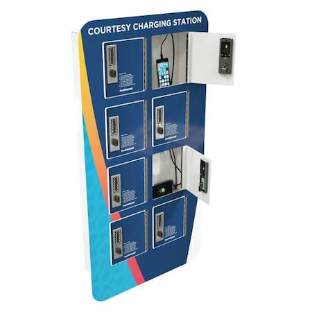 Device Charging Locker, Wall Mounting MPN:KB93308
